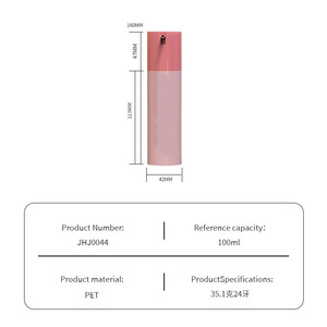 Flacon de lotion couleur macaron en PET, crème pour les mains, lotion pour le corps, emballage cosmétique personnalisé - Product Image 4