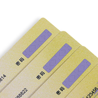 Benutzer definierte Werbe mitgliedschaft Treue PVC Kunststoff Scratch Off Karte mit QR-Code