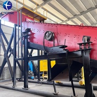 Machine de criblage vibrant linéaire pour l'extraction d'or avec boîte de vitesses, composant essentiel pour la pré-séparation du minerai d'or et l'élimination des sables et des déchets rocheux