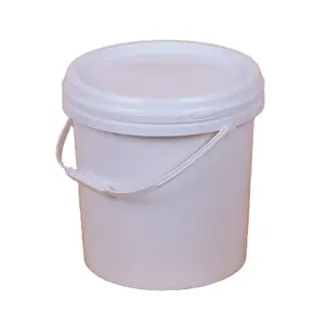 10L plastic pail plastic bucket plastic barrel durm 10 liter clear