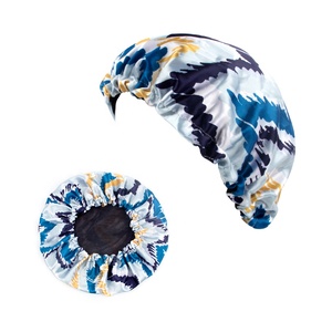 Bonnet de créateur double couche en satin de soie, vente en gros, maman et moi - Product Image 5