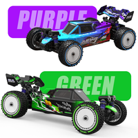 JIUSI WB12PRO Coche RC Todoterreno 4x4 de Aleación con Cable USB - Buggy de Control Remoto de Alta Velocidad 80KM/h a Escala 1:12 Listo para Usar