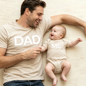 Produttore all'Ingrosso di Pigiami per Bambini Hongbo, T-Shirt Personalizzate con Stampa per Papà e Figlio, Completi Coordinati - Product Image 1