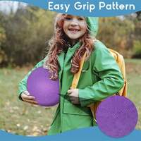 6 ballons gonflables avec pompe, ballons de dodgeball en caoutchouc arc-en-ciel