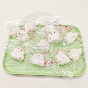 JO Funny Cute <strong>Mini</strong> Hamster Mochi <strong>Mouse</strong> TPR Stretchy Squeeze Stress Relief Squishy <strong>Toy</strong> - Product Image 1
