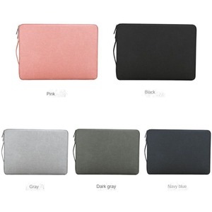 Venta al por mayor de gran capacidad impermeable a prueba de golpes bolsa de ordenador portátil engrosada de poliéster de felpa bolsa de la tableta de varios tamaños <span class=keywords><strong>forro</strong></span> del ordenador portátil - Product Image 2