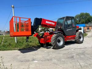 Used Manitou MT1235S Telescopic <b>Forklift</b> 3.5 Ton Diesel Handler Single Stage Mast 0-2000 Hours Engine Core Component - Product Image 3