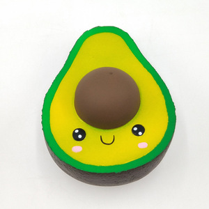 ของเล่นบีบอัดรูปอะโวคาโด PU แบบค่อยๆคืนตัว พร้อมโลโก้สั่งทำ - Product Image 6