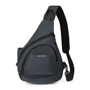 High Quality Vintage Fashion Men's Summer <b>Chest</b> Bag Nylon Zipper Waterproof Lightweight Durable Multi-functional - Product Image 3