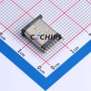 TYPE-C 6PLCH10.5 073 USB Connector Through hole Component (THT) Connector Type-C USB 3.1 Female Through Hole - Product Image 2