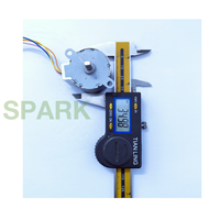 35BYJ412 PM motor stepper 12/24VDC, poros centric motor roda gigi mini untuk peralatan sanitasi/generator listrik/kontrol katup
