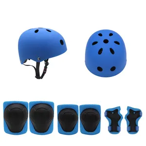 FSPG Boy Girl Kid Child Bike Kit de protección Set Skate Casco Protección Gear Pad Rodilla Codo Guardia