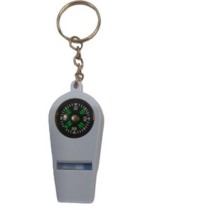 Silbato de supervivencia para exteriores con brújula, diseño compacto de ABS multicolor para senderismo, camping, montañismo, correr y ciclismo - Product Image 4