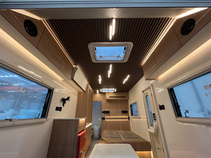 Caravane de camping de luxe haut de gamme confortable et de qualité supérieure, cabane mobile préfabriquée pour les loisirs et les centres de villégiature en plein air - Product Image 5