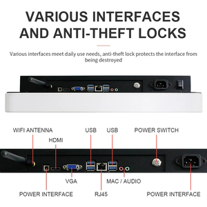 24 27 32 inch POS màn hình cảm ứng tự thanh toán máy Thanh toán thiết bị đầu cuối mcdonalds fastfood tự đặt hàng kiosk cho KFC/nhà hàng - Product Image 4