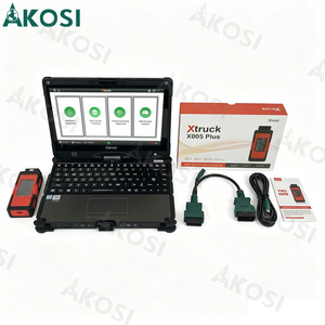 X005 พร้อมระบบวินิจฉัยอัจฉริยะหลังการประมวลผลข้อมูล รองรับประเภทยานพาหนะ ได้แก่ SHACMAN, SINOTRUK, DongFeng, FAWDE+V110 PC - Product Image 3