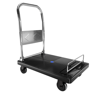 รถเข็นแบบพับได้ รับน้ำหนัก 200กก./300กก./500กก. ทำจากไนลอน ทนทาน แบบพื้นเรียบ เงียบ สำหรับขนย้าย - Product Image 5