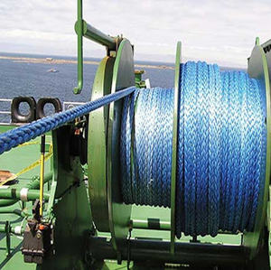 Corde en UHMWPE aux couleurs personnalisées, ultra légère, <span class=keywords><strong>de</strong></span> 4mm à 16mm <span class=keywords><strong>de</strong></span> diamètre, corde à tresse simple Dyneema à 12 brins - Product Image 1