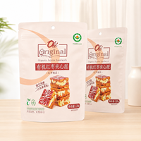 Sachets personnalisés en papier kraft brun avec fermeture éclair refermable pour l'emballage des aliments secs