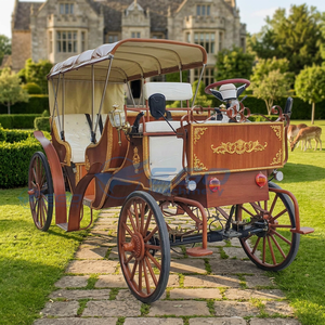 Calèche de Mariage Princesse Cendrillon Royale Européenne Électrique Sans Chevaux à Deux Rangs, Qualité Supérieure, Prix Usine, Vente en Gros - Product Image 1