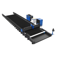 Machine de découpe laser à fibre sur rail au sol haute puissance 12KW 20KW 30KW pour métaux, découpeuse laser CNC grand format
