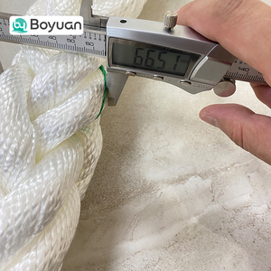 <span class=keywords><strong>Corde</strong></span> marine en polyamide nylon 32mm 48mm 56mm 80mm, <span class=keywords><strong>corde</strong></span> d'amarrage en nylon 200 mètres 8 brins pour amarrage temporaire de navires et grands bateaux - Product Image 4