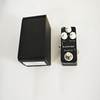 Vente en gros Mini pédale de distorsion d'effet pour guitare Alimentation 9V Pédales d'effets Fuzz Delay Overdrive Boîtier métallique Fabricant OEM