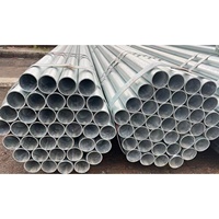 Pipa Bulat Galvanis Celup Panas ERW Bersertifikasi API 5L ASTM A53 Diameter Besar 610mm XS Sch80 12.7mm untuk Infrastruktur Berat