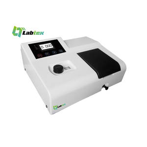 Espectrómetro VIS Económico LABTEX, Analizador de Muestras de Microbiología Bioquímica de Laboratorio, Espectrofotómetro Digital con Lámpara de Tungsteno de Larga Duración - Product Image 1