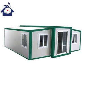 Casa contenedor extensible plegable de lujo de 40 pies y 20 pies para acampar, casa prefabricada pequeña, casa prefabricada contenedor portátil - Product Image 3