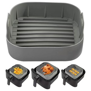 Tapetes de Silicona Lavables, Extra Grandes, de Grado Alimenticio, para Freidoras de Aire <span class=keywords><strong>Philips</strong></span>, Ideales para Cocinar en la Cocina - Product Image 2