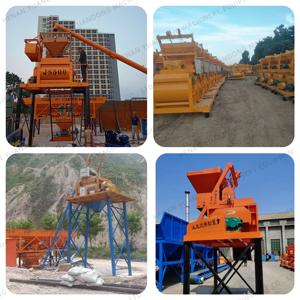 JS750 <span class=keywords><strong>Mixer</strong></span> beton otomatis peredam kotak gir kualitas terbaik digunakan dengan stasiun pencampur beton - Product Image 4