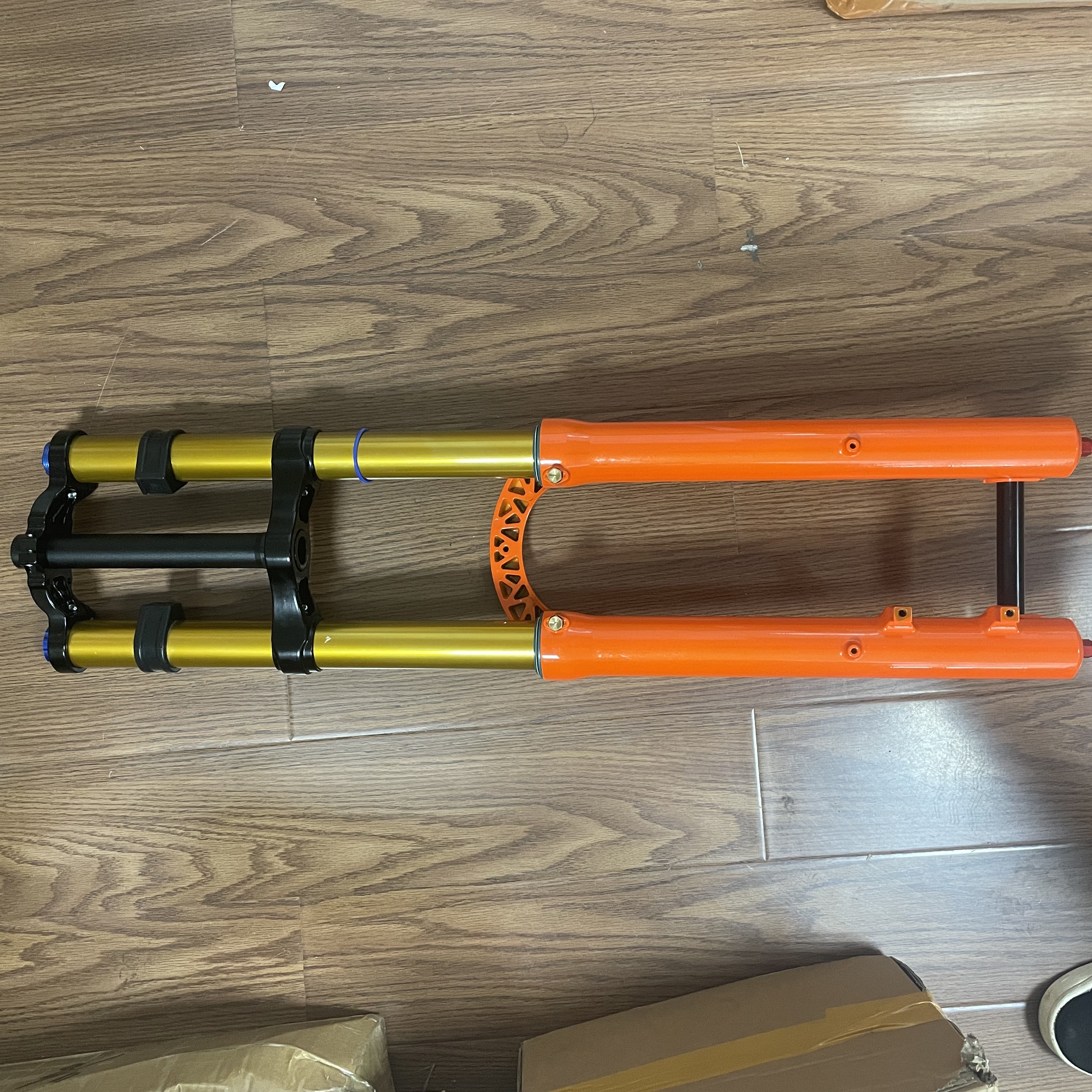 orange et or