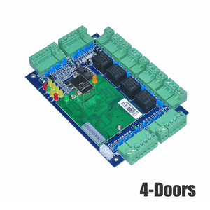 2-cửa kiểm soát truy cập Hội Đồng Quản trị hỗ trợ kết nối 4 cái đầu đọc thẻ <span class=keywords><strong>RFID</strong></span> và 2 cái nút thoát - Product Image 6
