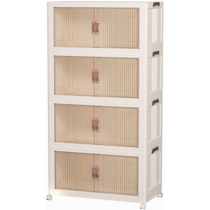 Almacenamiento Plegable Rectangular Transparente de Gran Capacidad, Apilable, de Doble Apertura, Resistente y Ecológico para el Hogar, Venta al por Mayor - Product Image 1