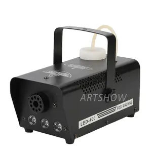Máquina de humo portátil con control remoto, dispositivo de humo inalámbrico LED de 400W, para escenario, fiestas, bodas y DJ