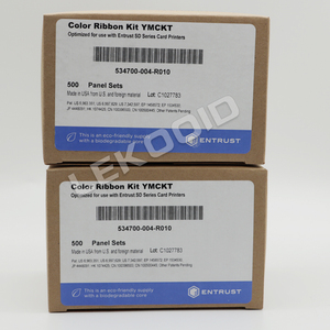 Vertrauensdatenkarte 534700-004-R010 YMCKT vollfarbiges Band für <span class=keywords><strong>sd260</strong></span>, sd360 ID-Kartendrucker - Product Image 6