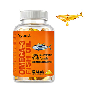 Cápsulas de Gel Suave con Fórmula de Aceite de Pescado Omega-3 Natural Altamente Concentrado para Adultos, Apoya la Salud Ocular y el Sistema Inmunológico, OEM/ODM - Product Image 1