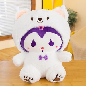 Bestseller che si trasformano in peluche Cinnamoroll, morbidi giocattoli Hello Kitty, <span class=keywords><strong>animali</strong></span> di peluche Sanrio - Product Image 4