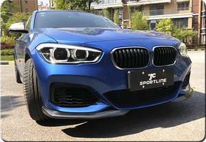 Delantales divisores de aletas delanteras de fibra de carbono para <span class=keywords><strong>BMW</strong></span> F20 <span class=keywords><strong>118i</strong></span> 120i M Sport M135i 2015 <span class=keywords><strong>2018</strong></span> - Product Image 4