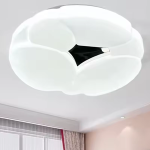 Plafoniera LED Moderna a Forma di Nuvola in Ferro e PVC, 24W IP20 AC Rotonda 3000-6500K per Camera da Letto, Soggiorno, Cameretta, Montaggio a Superficie - Product Image 6