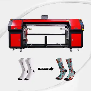 Meilleure Machine d'impression de chaussettes 360, rouleau sans couture, imprimante numérique de Textile, Machine de fabrication de chaussettes