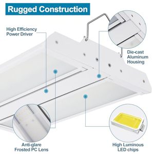 Luminaria LED Empotrable con Certificación ETL para Hospitales y Bibliotecas, 27w 36w 42w 50w, Kit de Reequipamiento 2x4, Tipo Troffer - Product Image 4