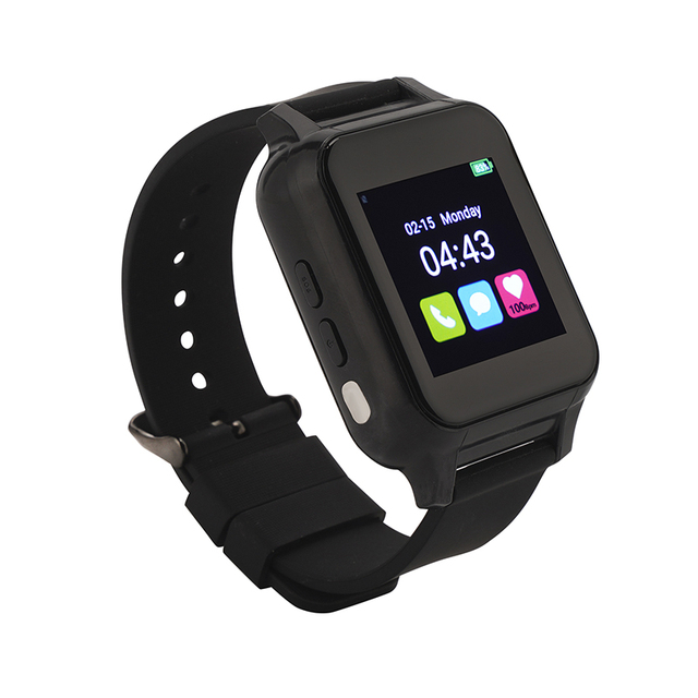 Waterproof Professional GSM IP67 GPS Smart Watch - Ideal Heart Rate Monitor & Tracker
