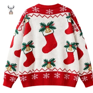 Nouveaux arrivages design de vacances Nanteng personnalisés bon marché d'usine <span class=keywords><strong>pull</strong></span> de Noël <span class=keywords><strong>moche</strong></span> à manches longues pour femmes - Product Image 2