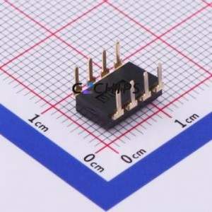 EI-04-Q DIP Switch Through hole Component (THT) Switch ( Number of Switch Sections: 4 )( Lead Spacing: 2.54mm ) - Product Image 2