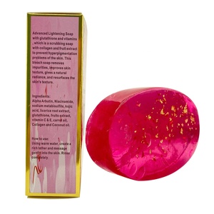 Savon Éclaircissant Avancé au Glutathion, Vitamines et Extraits de Fruits – Savon Exfoliant pour Blanchir et Obtenir une Peau Sans Taches, Plus Saine 200G - Product Image 5