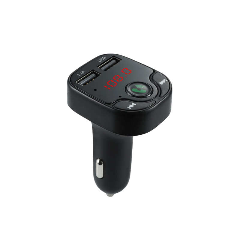 2021 Portable Car Charger Radio Car Kit Blue tooth Wireless Fm Transmitter MP3/MP4 Dual Equipped Player radio Car Player