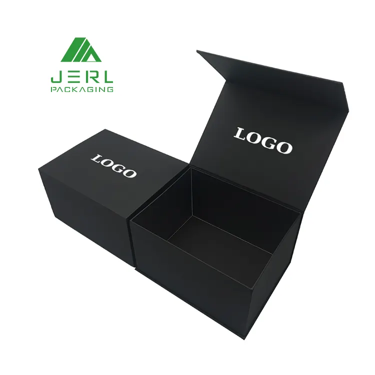 Kotak Kemasan Magnet Kertas Mewah Penutup Kotak Hadiah Magnetik Rigit Kaku dengan Busa Masukkan Tutup Magnetik untuk Hadiah