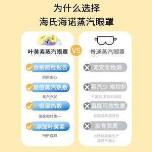 Mascarilla de vapor para ojos Hainuo Lutein de Haier, caja de 10 sobres, nutritiva para todo tipo de piel - Product Image 4